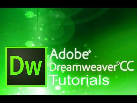 Dreamweaver CC - Tutorial for Beginners [COMPLETE]