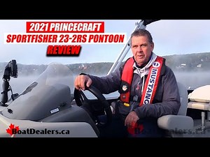 2021 Princecraft Sportfisher 23-2RS Pontoon Boat Review