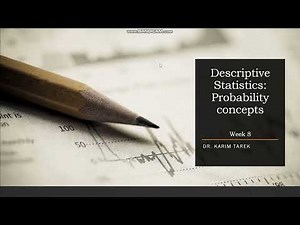 Probability concepts (Part 1) Complement rule