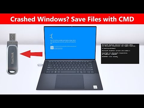 Recover Files from a Crashed Windows 10/11 System Using Command Prompt (Bootable USB Method)