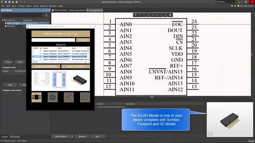 Altium Designer PCB Library - FREE - Footprints - Symbols - 3D Models