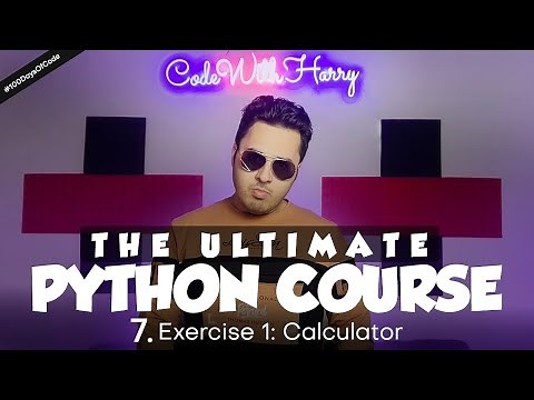 Exercise 1: Calculator using Python | Python Tutorial - Day #7