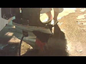 Boat motor EXPLOSION