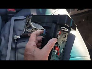 2004 Buick Rendezvous BCM-Body Control Module REMOVAL