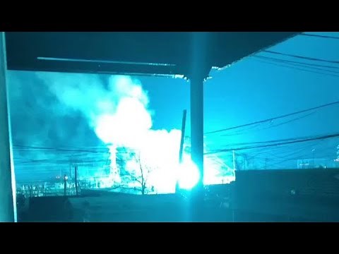 Watch the transformer explosion that lit up New York City's night sky