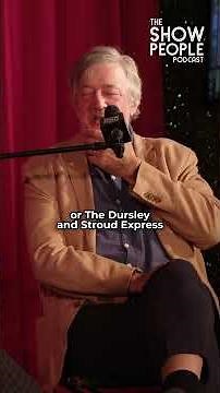 What was Sir Stephen Fry’s first role on stage?