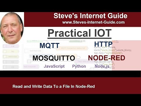 Read and Write Data To a File In Node-Red