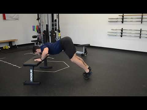 Incline Pike Push Up - Exercise Demo