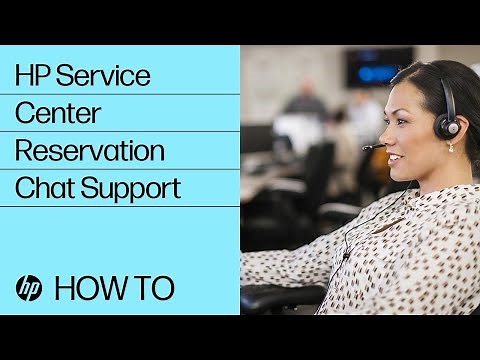 HP Service Center Reservation Chat Support | HP Support