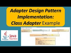Adapter Design Pattern Implementation: Class Adapter Example