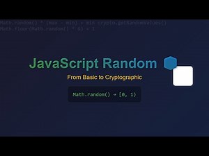 JavaScript Random Numbers: Math.random(), Crypto API & Practical Uses 🎲