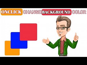 Change background color JavaScript button click | HTML CSS & JavaScript