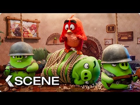 The Pigs Invade Red's Home Scene - THE ANGRY BIRDS MOVIE 2 (2019)