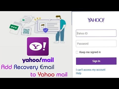How to Add Recovery email to Yahoo mail