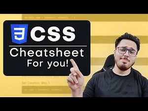 CSS CheatSheet 🧾 for beginners 🔥