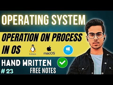 Operations on Process in Operating System | OS Process Management Tutorial | Code Hacker