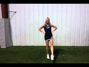 K-State Cheer Wabash Dance - Counts