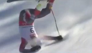 Bode Miller suffers heavy crash at Super-G world championships