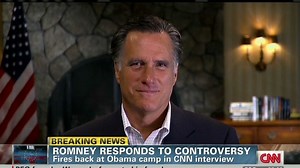 Romney defends Bain departure date