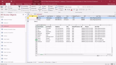 Video: Copy data from Excel