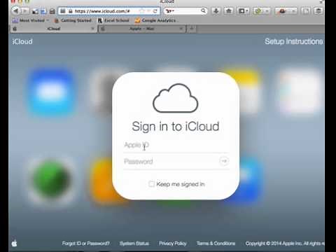 How to Use iCloud.com