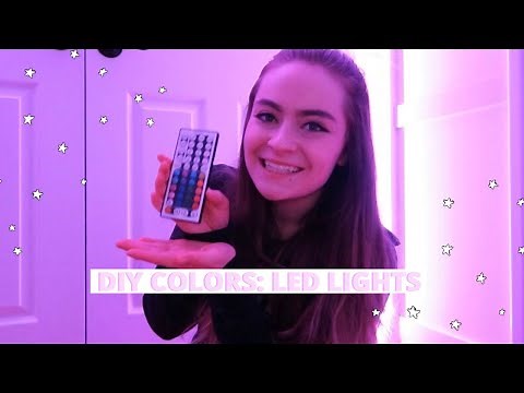 HOW TO MAKE DIY COLORS ON YOUR LED LIGHTS