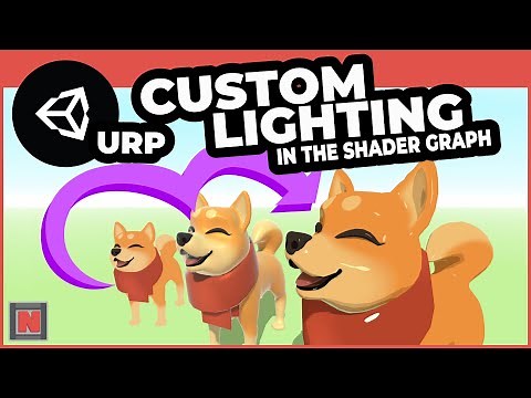 Custom Lighting in Unity URP Shader Graph! Ready for Toony Lights! ✔️ 2021.1 | Game Dev Tutorial