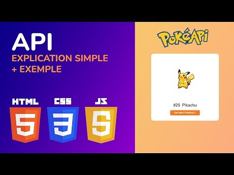 C'EST QUOI UNE API ? Explication simple et exemple pratique !