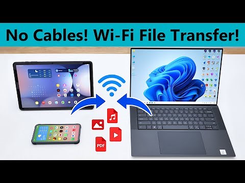 Transfer Files from Android to PC Instantly over Wi-Fi (No Cables, No Apps on PC!)