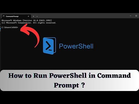 How to run PowerShell Command in Command Prompt ?
