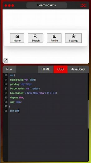 Icon Buttons | SVG CSS