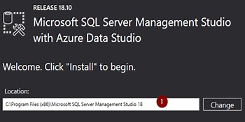 SSMS Download, Install and Configure