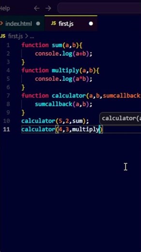 JS Callback Explained 🚀 | Beginner Friendly
