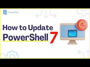 How to Update or Upgrade PowerShell 7 Installation 🔁 Powershell Update Command