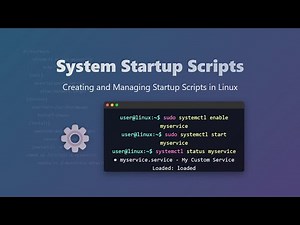 Linux Startup Scripts: Automate Boot Tasks Like a Pro!