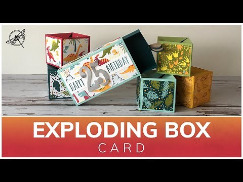 Exploding Box Card