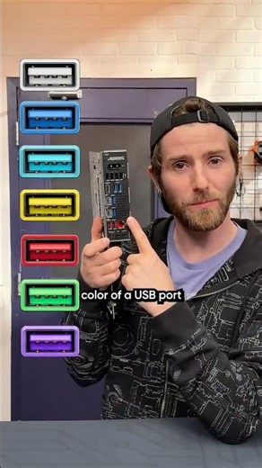 USB Colors have meanings?