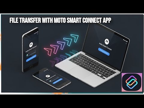 How To Transfer Files Between Phone And Laptop Wirelessly With Moto Smart Connect App
