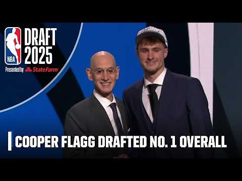 The Mavericks select Cooper Flagg with the 1st overall pick | 2025 NBA Draft