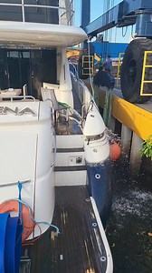 Save this large vessel from sinking after hitting a submerged object.We got her safely hauled out! | Fast Response Marine Towing & Salvage