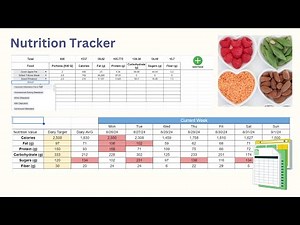 Nutrition Tracker - How to add data for tracking