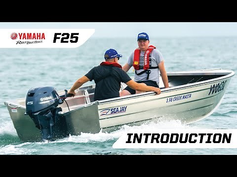 Introducing the New Generation Yamaha F25 Four-Stroke Outboard
