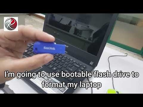 How to format Laptop