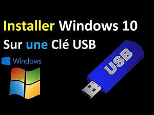 HOW TO INSTALL WINDOWS 10 ON A USB DRIVE