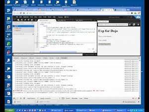Java Script Toolkit. Dojo absolute beginners.