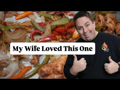 Sheet Pan Chicken Fajitas... And How To Turn It Into Quesadillas For Dinner