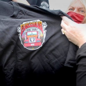 Coronavirus stopped live music, now concert T-shirts make face masks