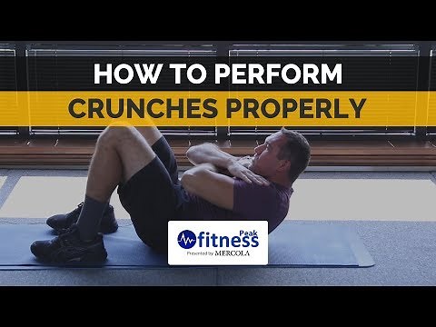 How to Perform Crunches Properly