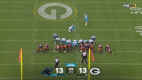 Can't-Miss Play: Walk-off field goal! Ryan Fitzgerald gives Panthers the win vs. Packers