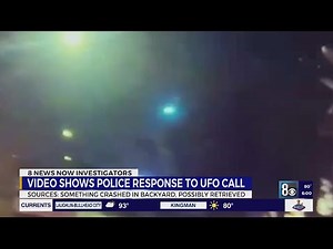 Las Vegas family claims to see aliens after several report something falling from sky